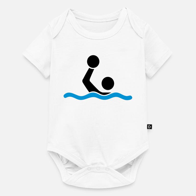 water polo - Body à manches courtes Premium Bébé - blanc