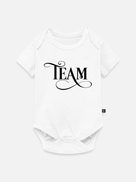 Team - Baby Premium Kurzarmbody - Weiß