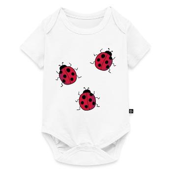 ladybug - Baby Premium short-sleeve bodysuit - white - Front