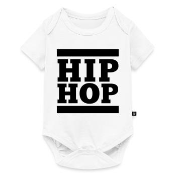 HIP HOP, Das hat mit Hip Hop nichts zu tun - Baby Premium Kurzarmbody - Weiß - Vorne