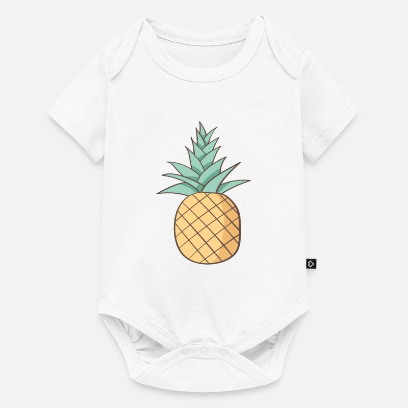 Ananas - Body à manches courtes Premium Bébé - blanc