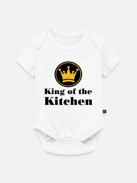 Koch - Baby Premium Kurzarmbody - Weiß