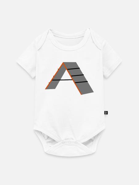 agility - Baby Premium Kurzarmbody - Weiß