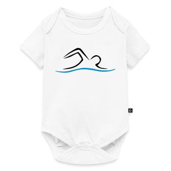 NAGE - Body à manches courtes Premium Bébé - blanc - Devant