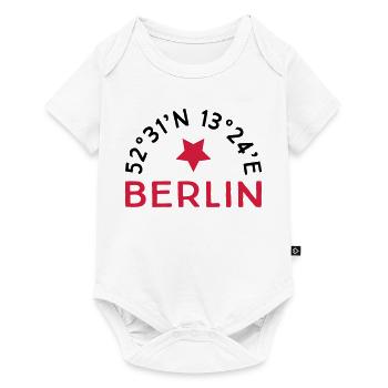Berlin - Body à manches courtes Premium Bébé - blanc - Devant
