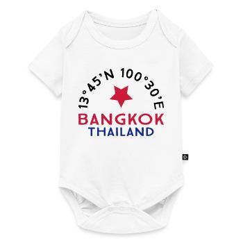 Bangkok - Body à manches courtes Premium Bébé - blanc - Devant