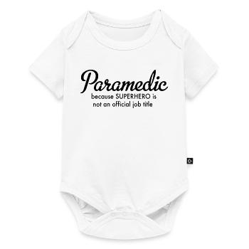 ambulance man - Baby Premium short-sleeve bodysuit - white - Front