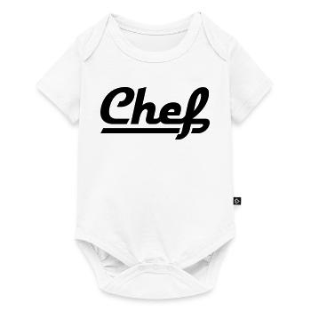 Chef - Baby Premium Kurzarmbody - Weiß - Vorne