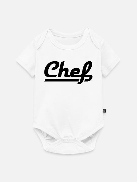 Chef - Baby Premium Kurzarmbody - Weiß