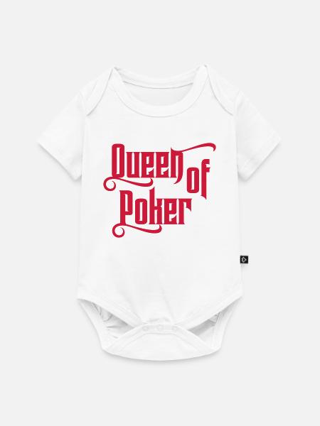 Poker - Baby Premium Kurzarmbody - Weiß