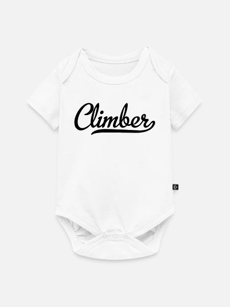 6061912 127796595 climber - Baby Premium Kurzarmbody - Weiß