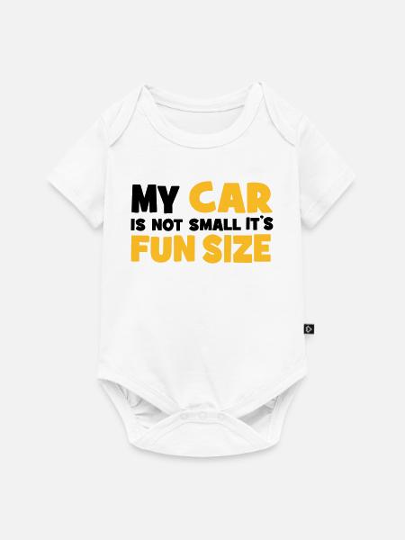 small car - Baby Premium Kurzarmbody - Weiß