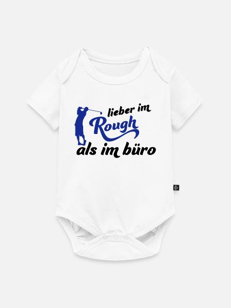 Golf - Baby Premium Kurzarmbody - Weiß