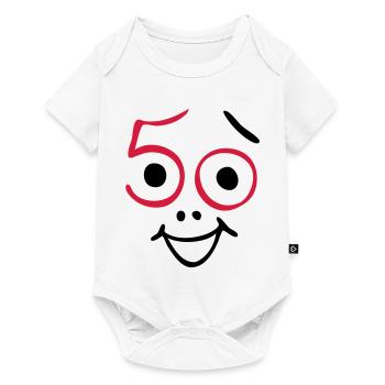 50 ans et toujours frais! - Body à manches courtes Premium Bébé - blanc - Devant