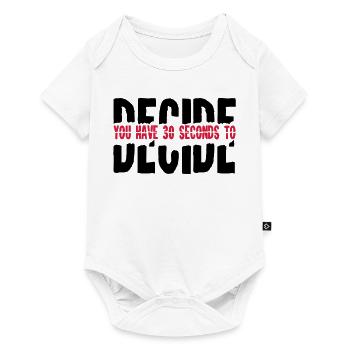 2541614 15682855 decide - Baby Premium short-sleeve bodysuit - white - Front