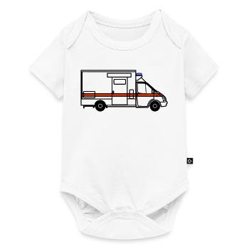 Rescue - Ambulance - Paramédical - Body à manches courtes Premium Bébé - blanc - Devant
