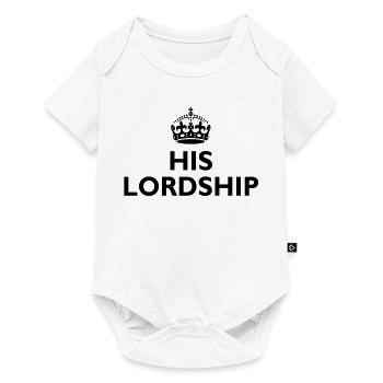 His lordship - Baby Premium short-sleeve bodysuit - white - Front