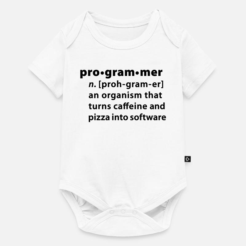 Program definition - the definition Programmer - Baby Premium short-sleeve bodysuit - white