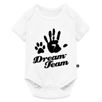 Dream Team Animal Lovers Paw - Body à manches courtes Premium Bébé - blanc - Devant