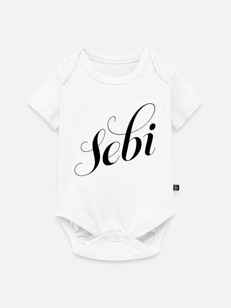 Sebi - Baby Premium Kurzarmbody - Weiß