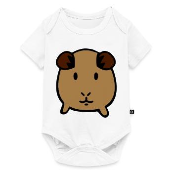 guinea pig - Baby Premium short-sleeve bodysuit - white - Front