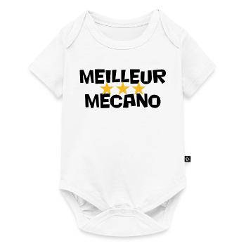 Meilleur Mecano - Body à manches courtes Premium Bébé - blanc - Devant