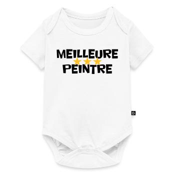 Best Painter - Baby Premium short-sleeve bodysuit - white - Front