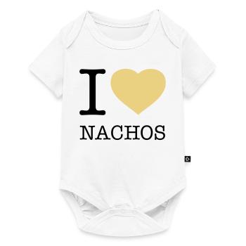 I LOVE NACHOS - Body à manches courtes Premium Bébé - blanc - Devant