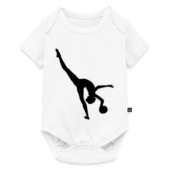 Rhythmic gymnastics - Baby Premium short-sleeve bodysuit - white - Front