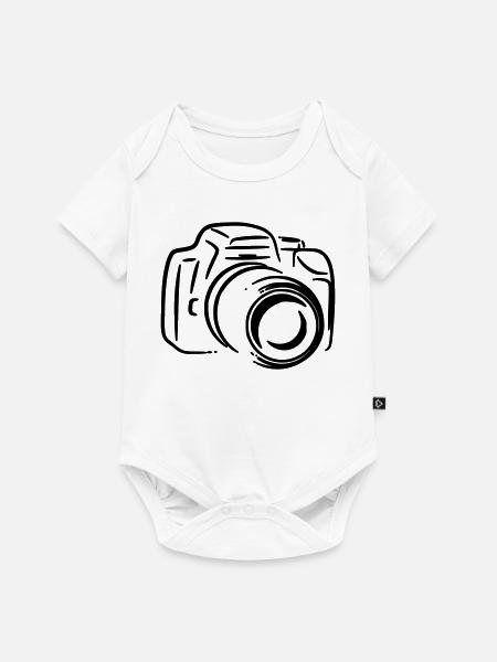 Foto-Reflex - Baby Premium Kurzarmbody - Weiß