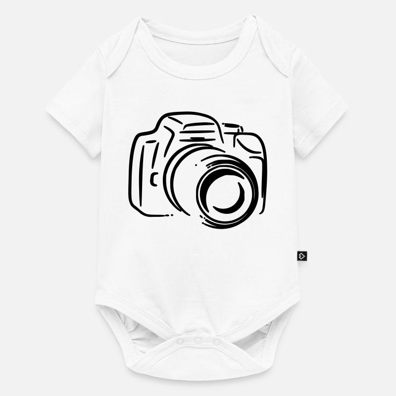 Reflex photo - Body à manches courtes Premium Bébé - blanc