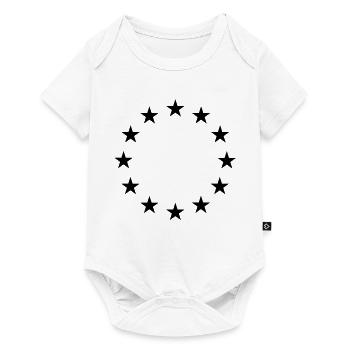 Étoiles - Body à manches courtes Premium Bébé - blanc - Devant
