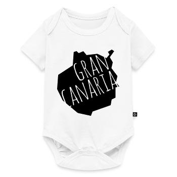 Gran Canaria - Baby Premium Kurzarmbody - Weiß - Vorne
