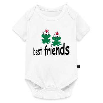 lustig - Baby Premium Kurzarmbody - Weiß - Vorne