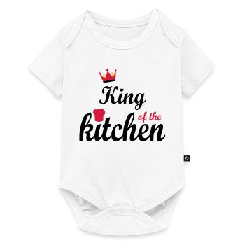 cooking - Baby Premium short-sleeve bodysuit - white - Front