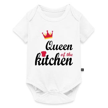 cooking - Baby Premium short-sleeve bodysuit - white - Front
