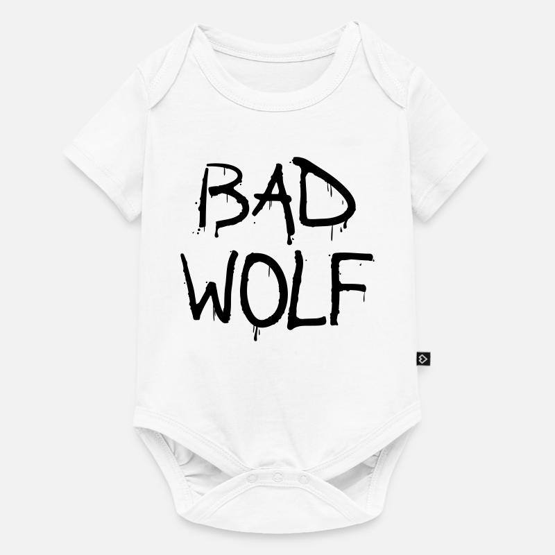 bad wolf - Body à manches courtes Premium Bébé - blanc
