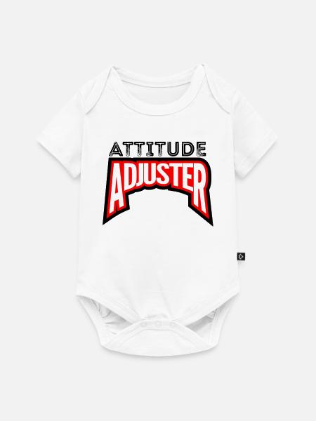 Attitude Adjuster - Baby Premium Kurzarmbody - Weiß