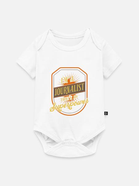 Journalist - Baby Premium Kurzarmbody - Weiß