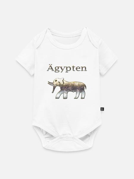 Ägypten 64 - Baby Premium Kurzarmbody - Weiß
