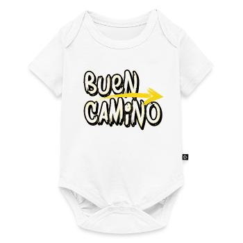 Buen Camino Way of St. James Pilgrims - Baby Premium short-sleeve bodysuit - white - Front