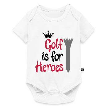 golf - Baby Premium short-sleeve bodysuit - white - Front