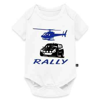 rally_1 - Body à manches courtes Premium Bébé - blanc - Devant