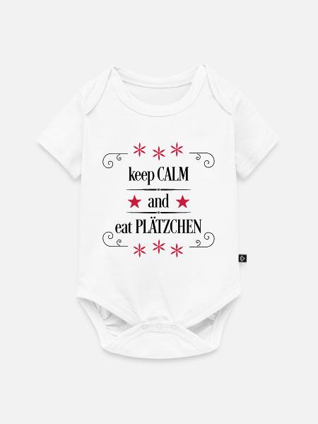 Weihnachten - Baby Premium Kurzarmbody - Weiß