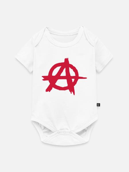 Anarchy - Baby Premium Kurzarmbody - Weiß