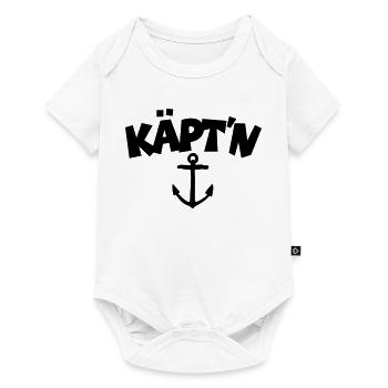 Captain anchor (EU) - Baby Premium short-sleeve bodysuit - white - Front