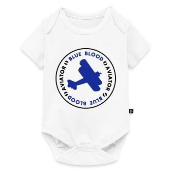 aviator - Baby Premium short-sleeve bodysuit - white - Front