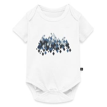 Mountains - Baby Premium short-sleeve bodysuit - white - Front