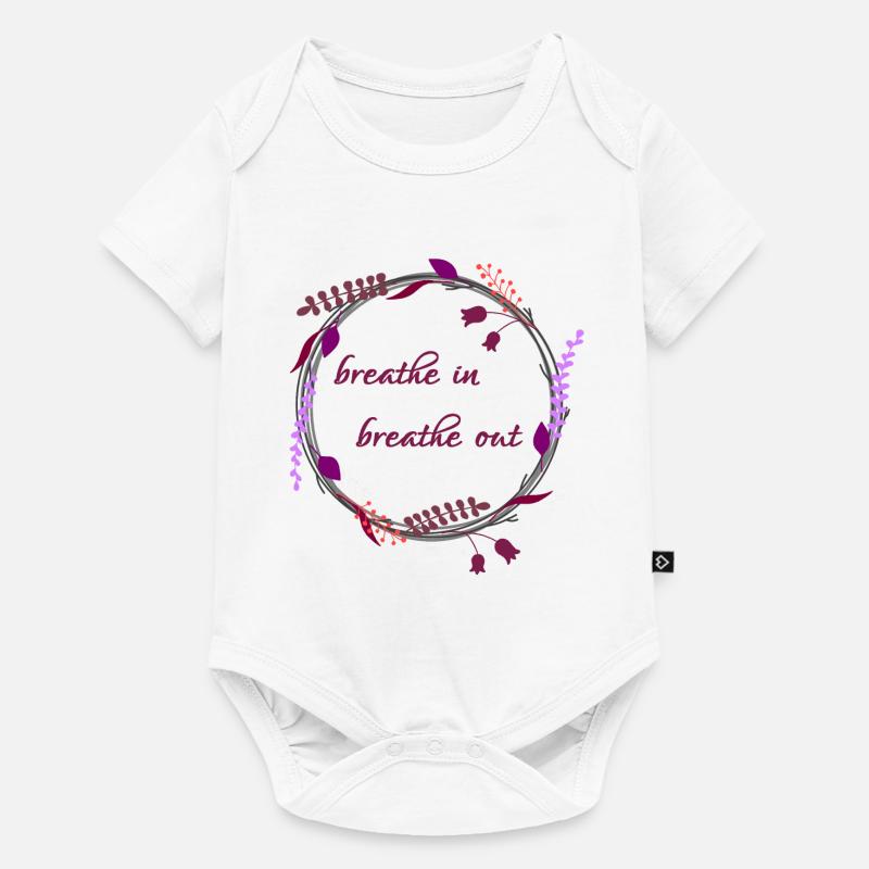 Se détendre - Body à manches courtes Premium Bébé - blanc