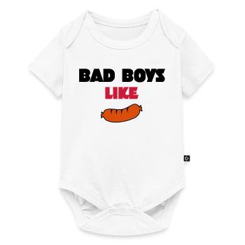 sausage - Baby Premium short-sleeve bodysuit - white - Front